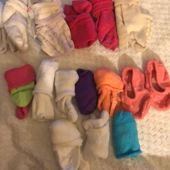 Baby sock bundle size new born -4 toddler 2 bundle - Picture 3 of 8